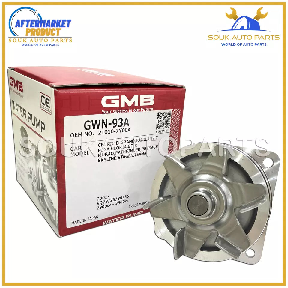 21010-7Y026 WATER PUMP VQ35DE For Nissan MAXIMA ALTIMA V6