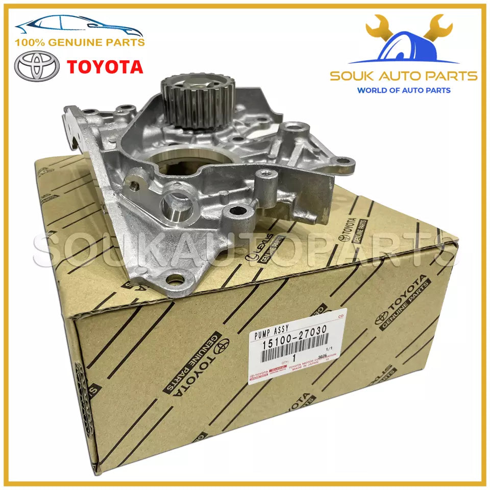 15100-27030 Genuine Toyota PUMP ASSY, OIL 1CD-FTV OEM RAV4 COROLLA