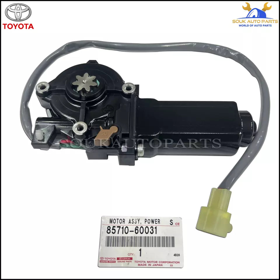85710-60031 Genuine Toyota MOTOR ASSY, POWER WINDOW REGULATOR, FRONT RH OEM