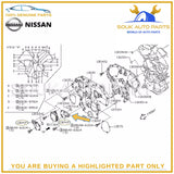13041-8J10A Genuine Nissan COVER ASSY-VTC 130418J10A OEM