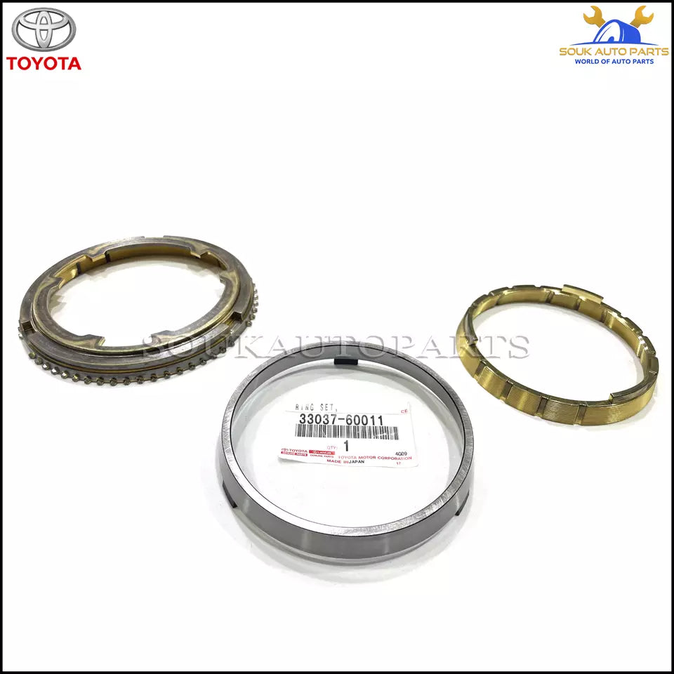 33037-60011 Genuine Toyota RING SET, SYNCHRONIZER, NO.1 3303760011 OEM LC VAN