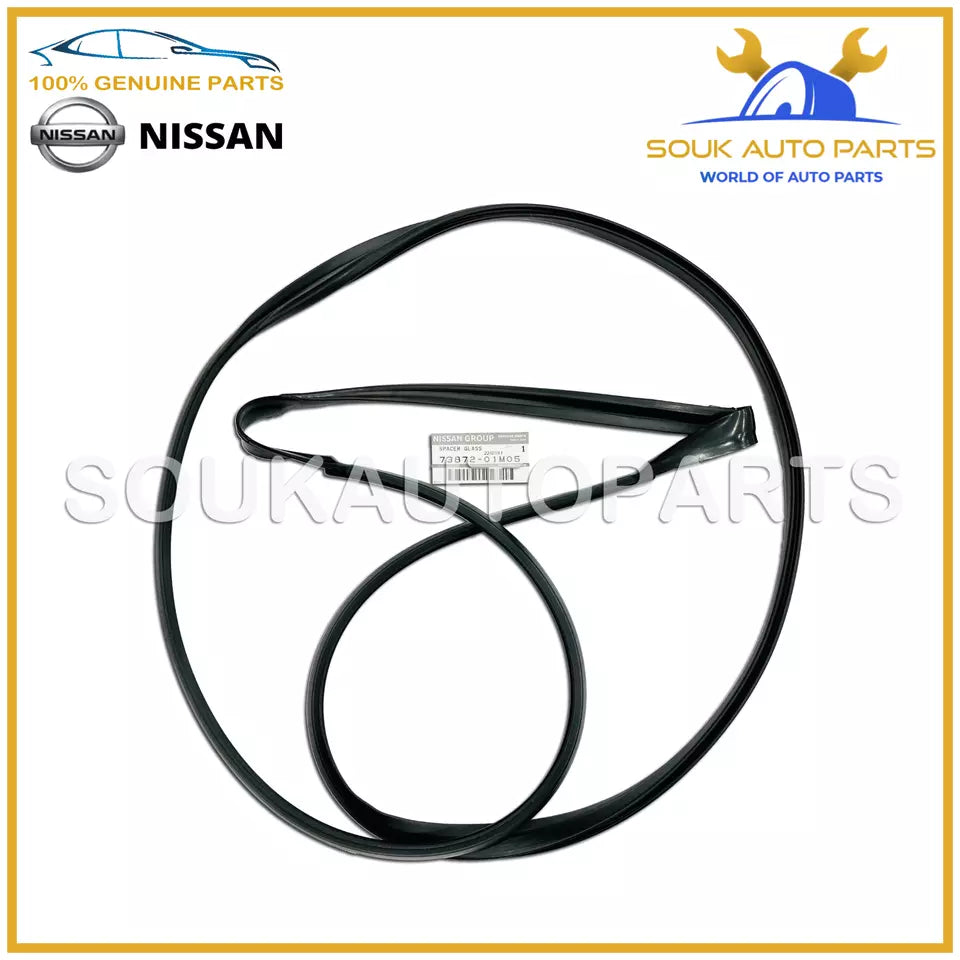 73872-01M05 Genuine Nissan SUNROOF PROTECTOR SEAL WEATHER STRIP GASKET
