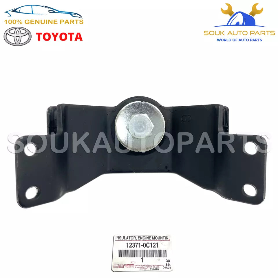 12371-0C121 Genuine Toyota INSULATOR, ENGINE MOUNTING, REAR NO.1