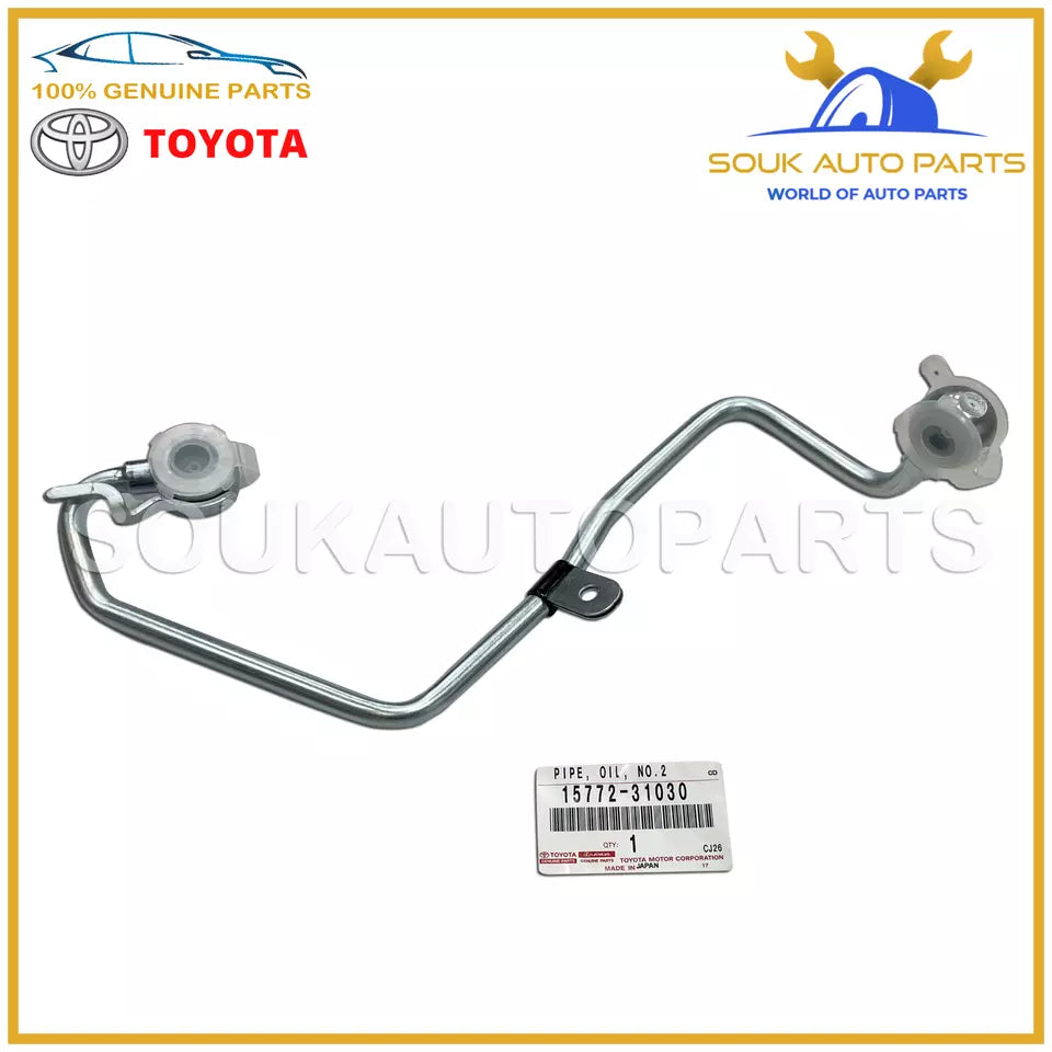 15772-31030 Genuine Toyota PIPE OIL, NO.2 1577231030 OEM