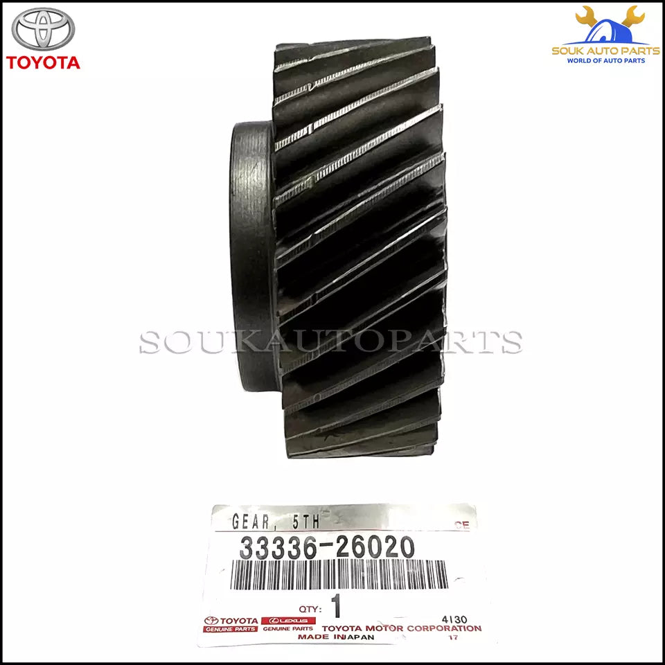 33336-26020 Genuine Toyota GEAR, 5TH 3333626020 OEM DYNA HIACE HILUX LC LC PRADO