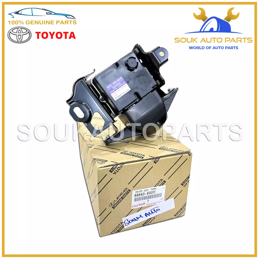 89840-60011 Genuine Toyota DRIVER, TURBO MOTOR 8984060011 OEM