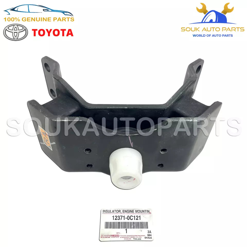 12371-0C121 Genuine Toyota INSULATOR, ENGINE MOUNTING, REAR NO.1