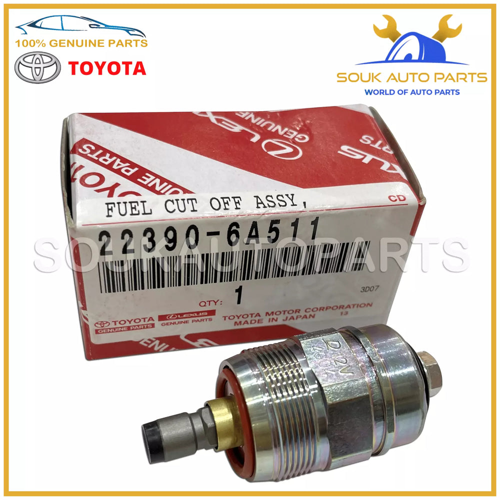 22390-6A511 Genuine Toyota FUEL CUT SOLENOID ASSY 223906A511 OEM