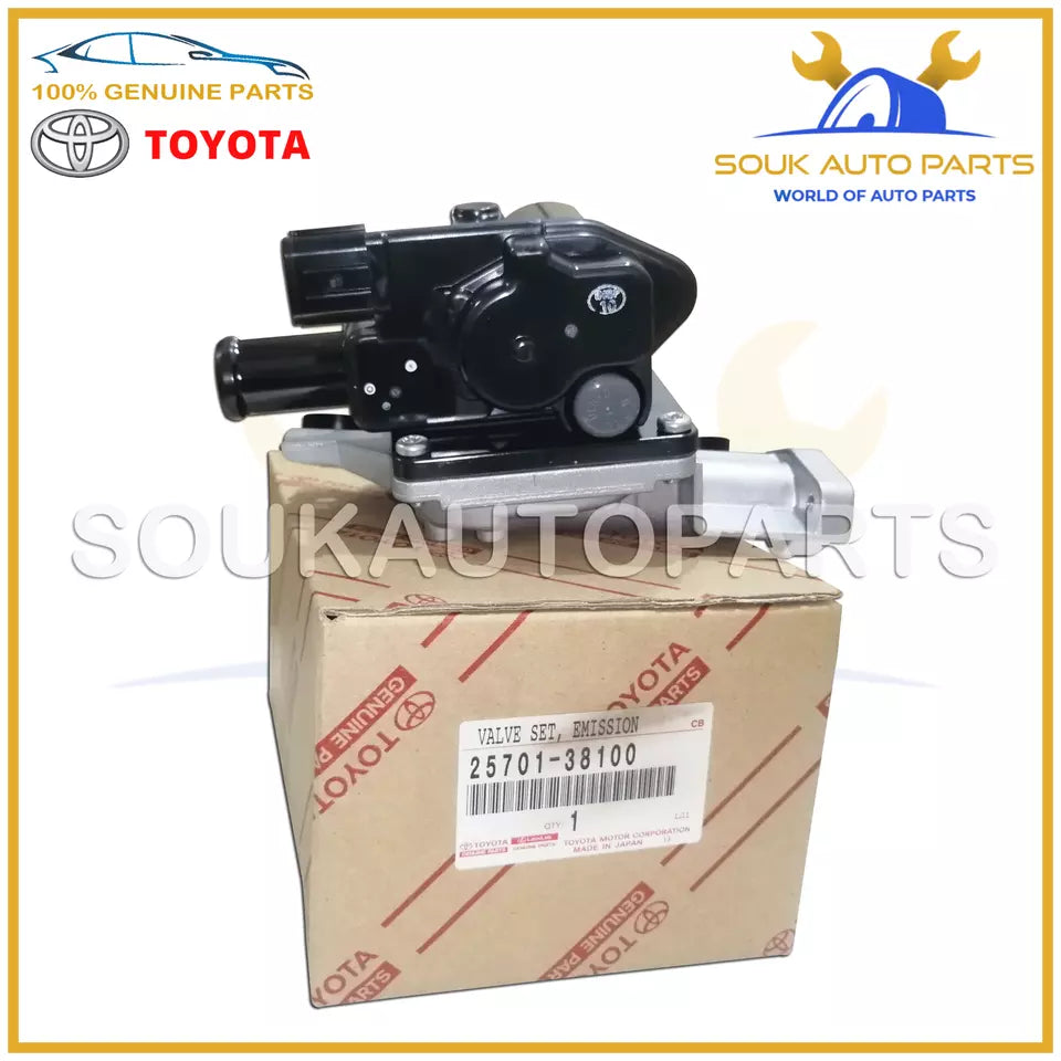 25701-38100 Genuine Toyota VALVE SET, EMISSION CONTROL, NO.2 TUNDRA LC LEXUS