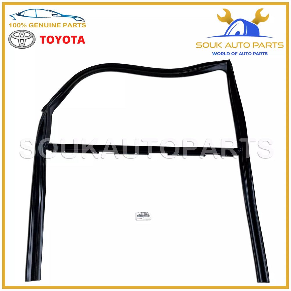 68151-50013 Genuine Toyota RUN, FRONT DOOR GLASS, LH 3UZ-FE Lexus LS430