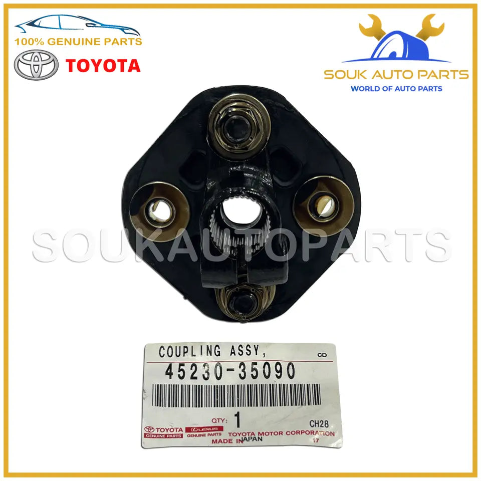 45230-35090 Genuine Toyota COUPLING ASSY, FLEXIBLE 4523035090 OEM