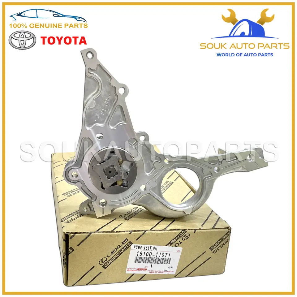 15100-11071 Genuine Toyota OIL PUMP 4E-FE 5E-FE COROLLA STARLET PASEO TERCEL