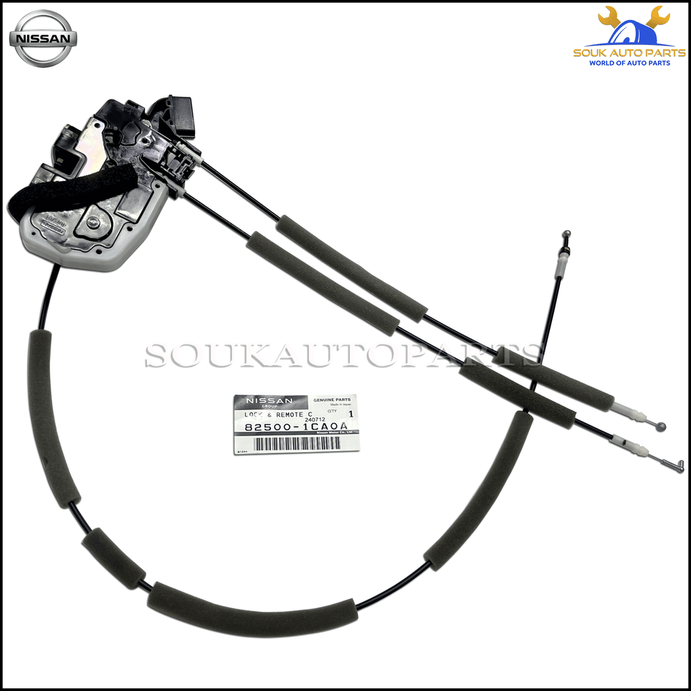 82500-1CA0A Genuine Nissan LOCK &amp; REMOTE CONTROL ASSY-REAR DOOR, RH 825001CA0A