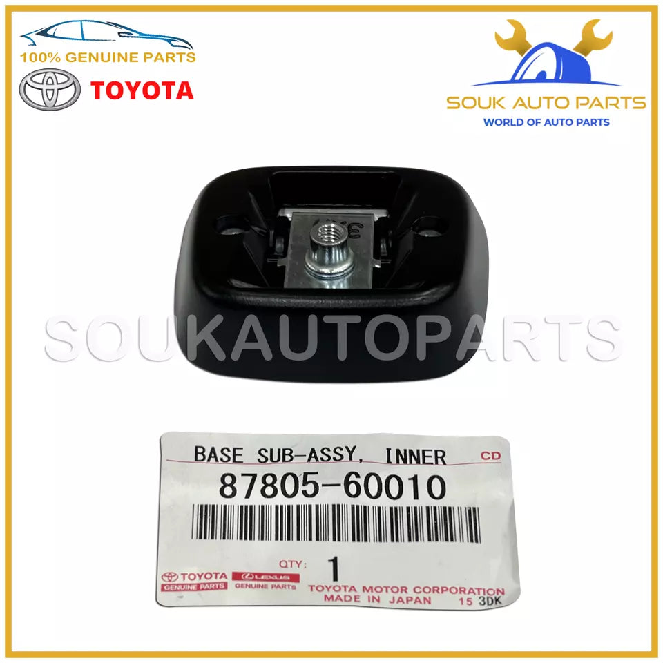87805-60010 Genuine Toyota BASE SUB-ASSY, INNER REAR VIEW MIRROR 8780560010 OEM