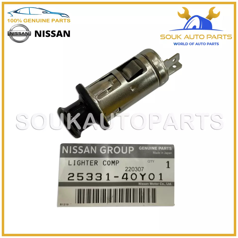 25331-40Y01 Genuine Nissan COMPLETE CIGARETTE LIGHTER 2533140Y01 INFINITI Q45