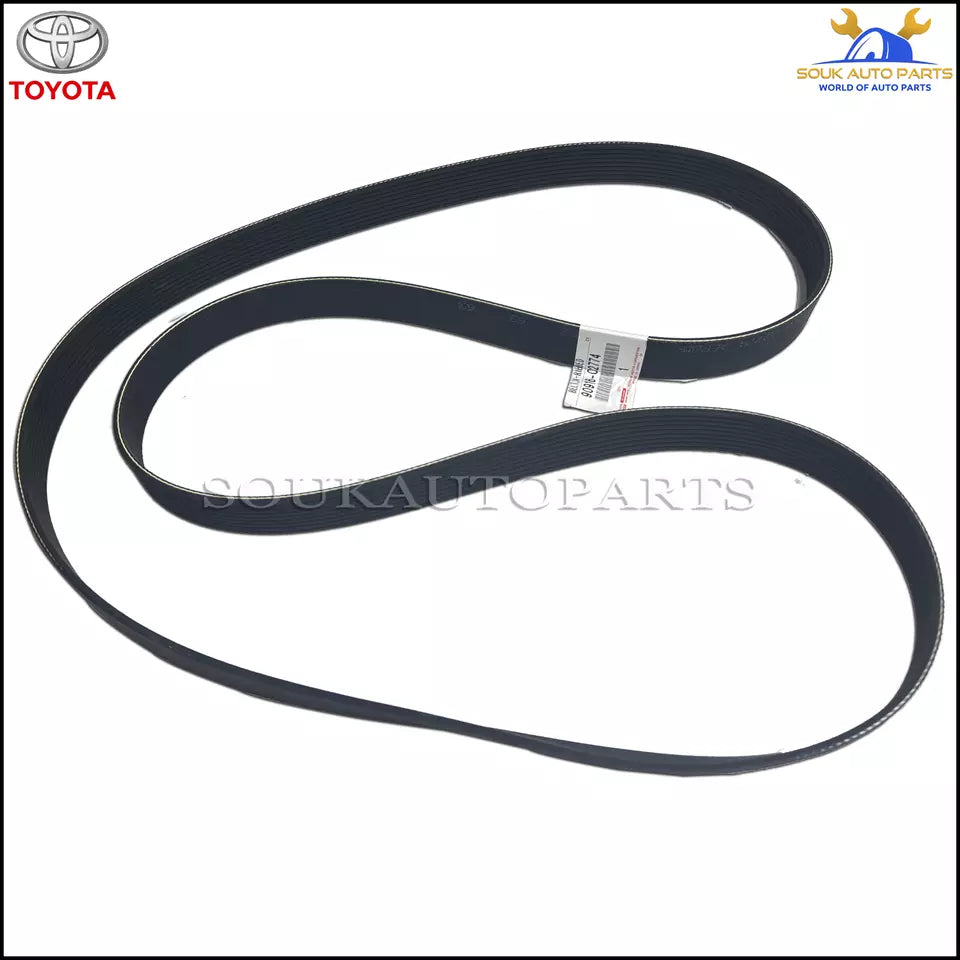 90916-02774 Genuine Toyota BELT V-RIBBED 9091602774 OEM LAND CRUISER