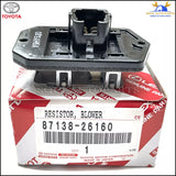 87138-26160 Genuine Toyota RESISTOR, BLOWER 8713826160 OEM ZELAS HIACE RAV4