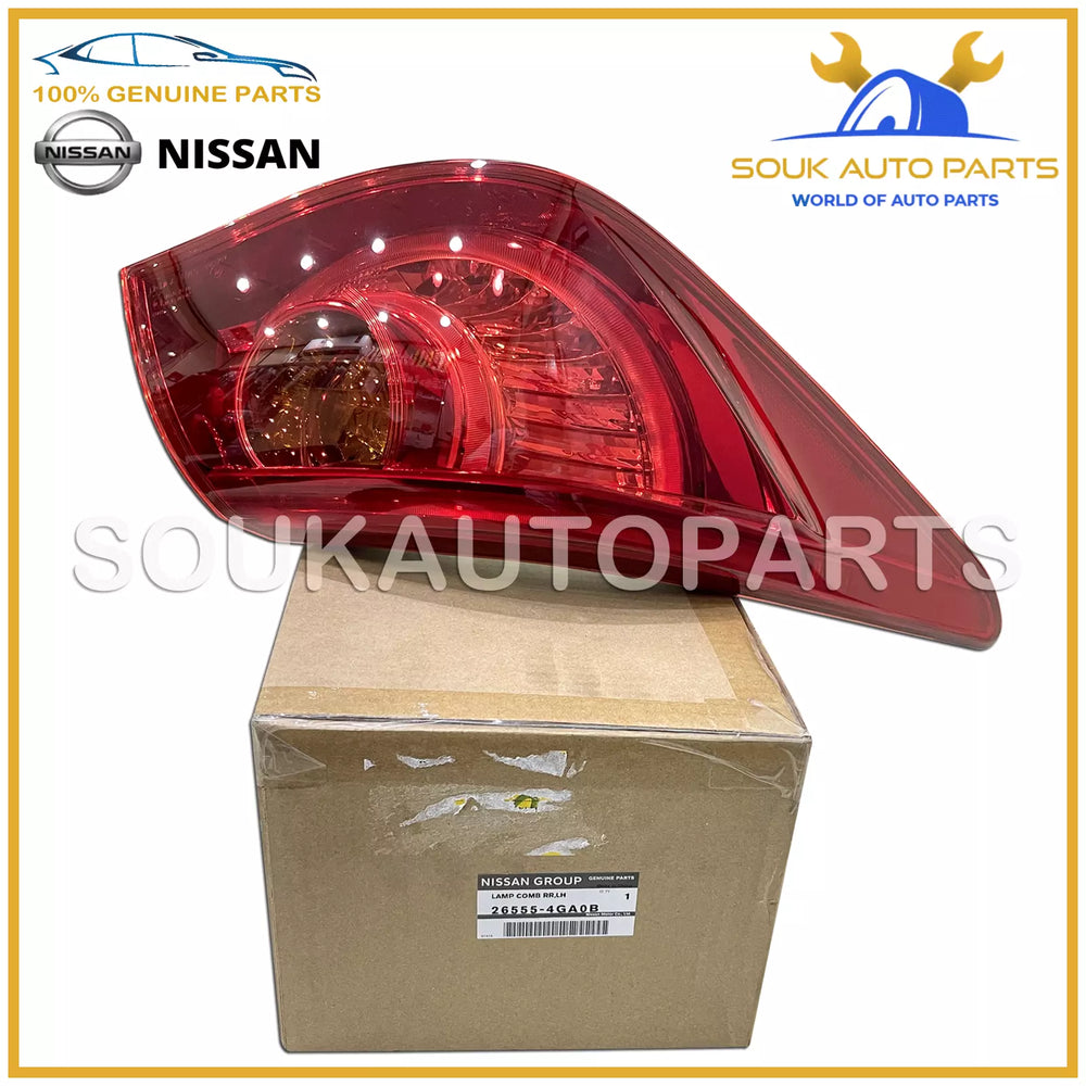 26555-4GA0B Genuine Nissan LAMP COMB RR, LH 265554GA0B