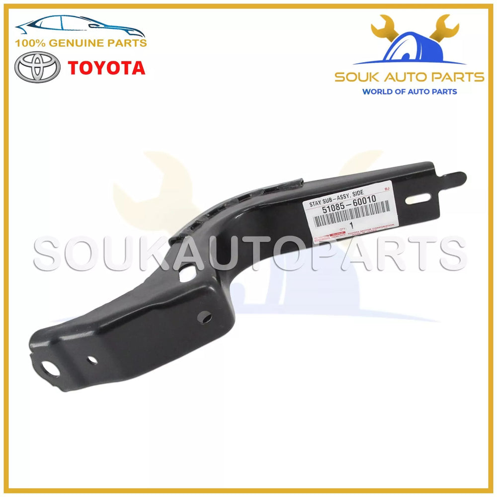 51085-60010 Genuine Toyota SIDE STEP, BRACKET NO.1 ASSY RH/LH 5108560010 OEM