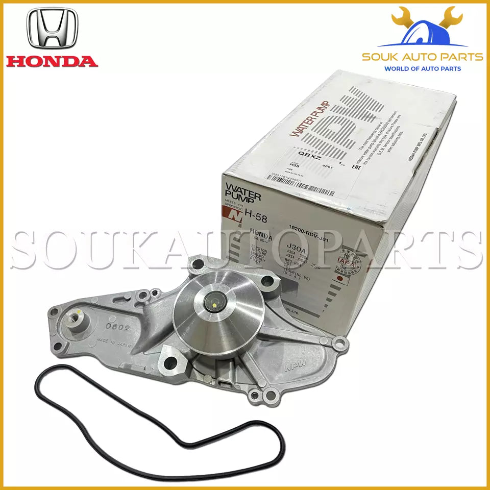 19200-RDV-J01 WATER PUMP J30A For Honda ACCORD 3.0L ODYSSEY PILOT 3.5L 03-17