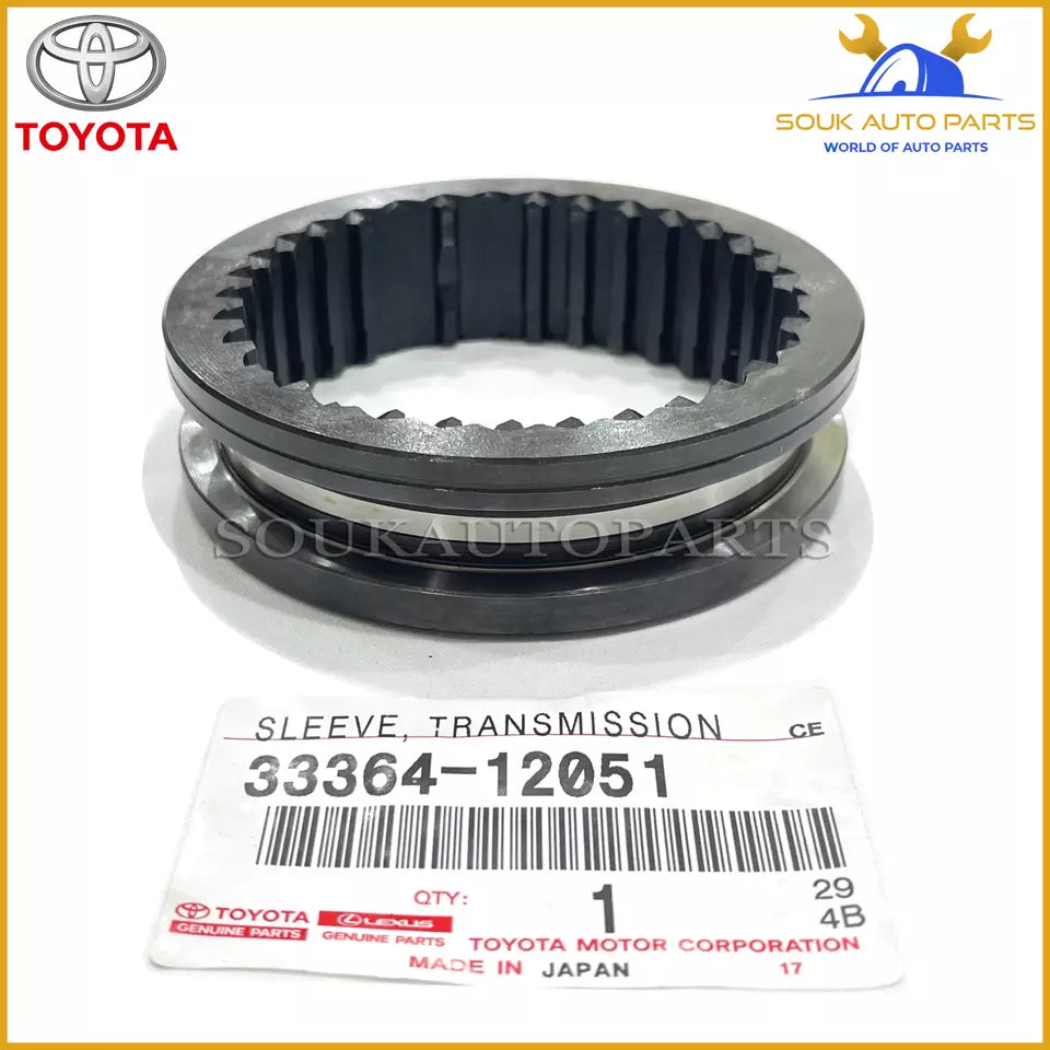 33364-12051 Genuine Toyota SLEEVE, TRANSMISSION HUB, NO.2 3336412051 OEM