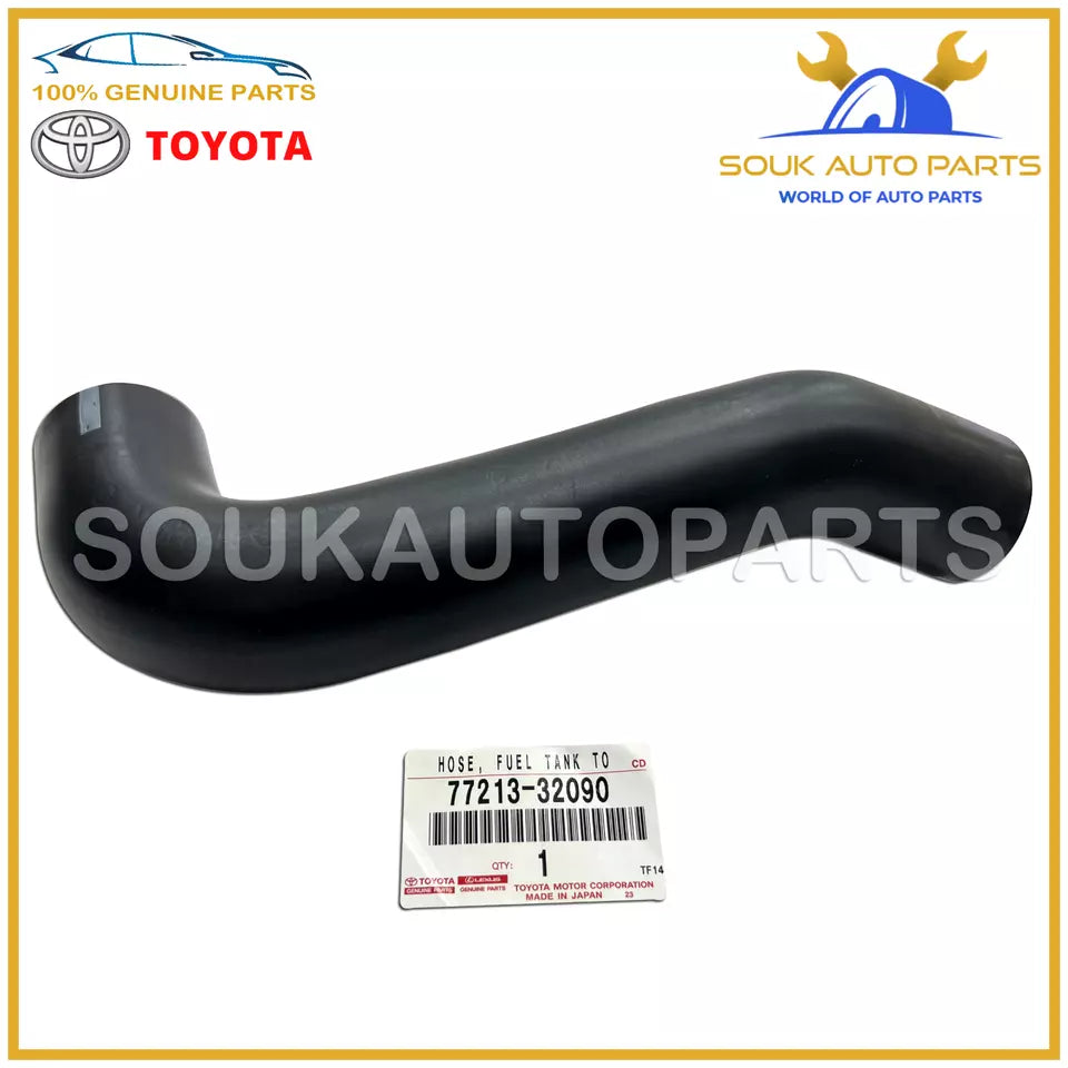 77213-32090 Genuine Toyota HOSE, FUEL TANK TO FILLER PIPE 7721332090 OEM COROLLA