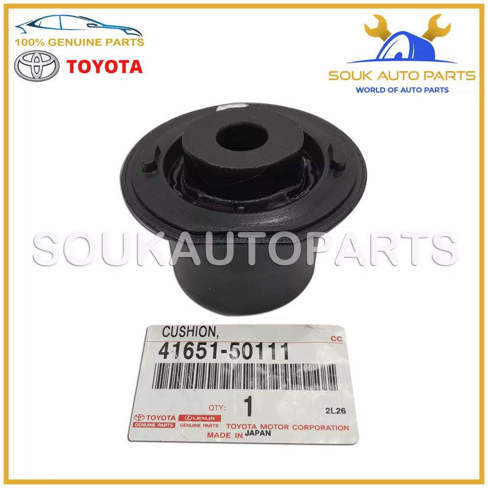 41651-50111 Genuine Toyota CUSHION, REAR DIFFERENTIAL MOUNT, NO.2 4165150111 OEM