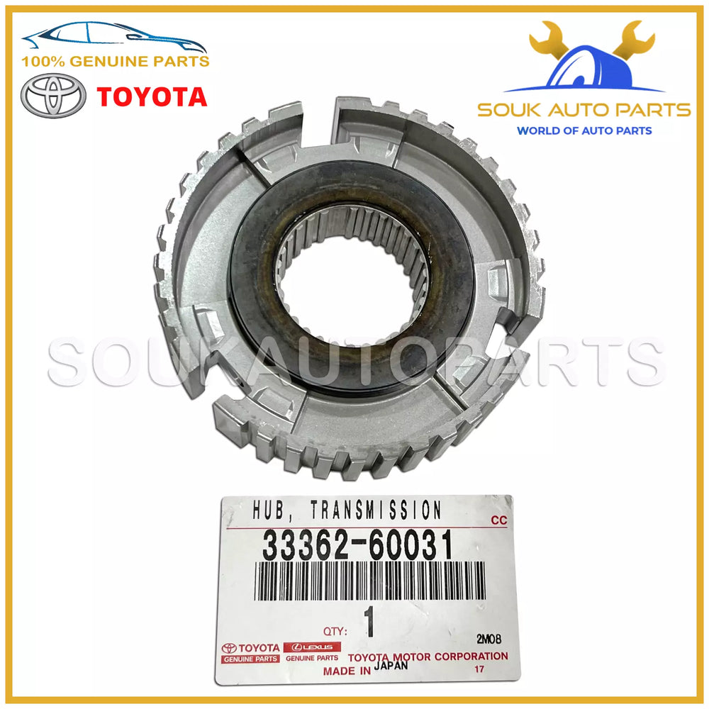 33362-60031 Genuine Toyota HUB, TRANSMISSION CLUTCH, NO.2 3336260031 OEM