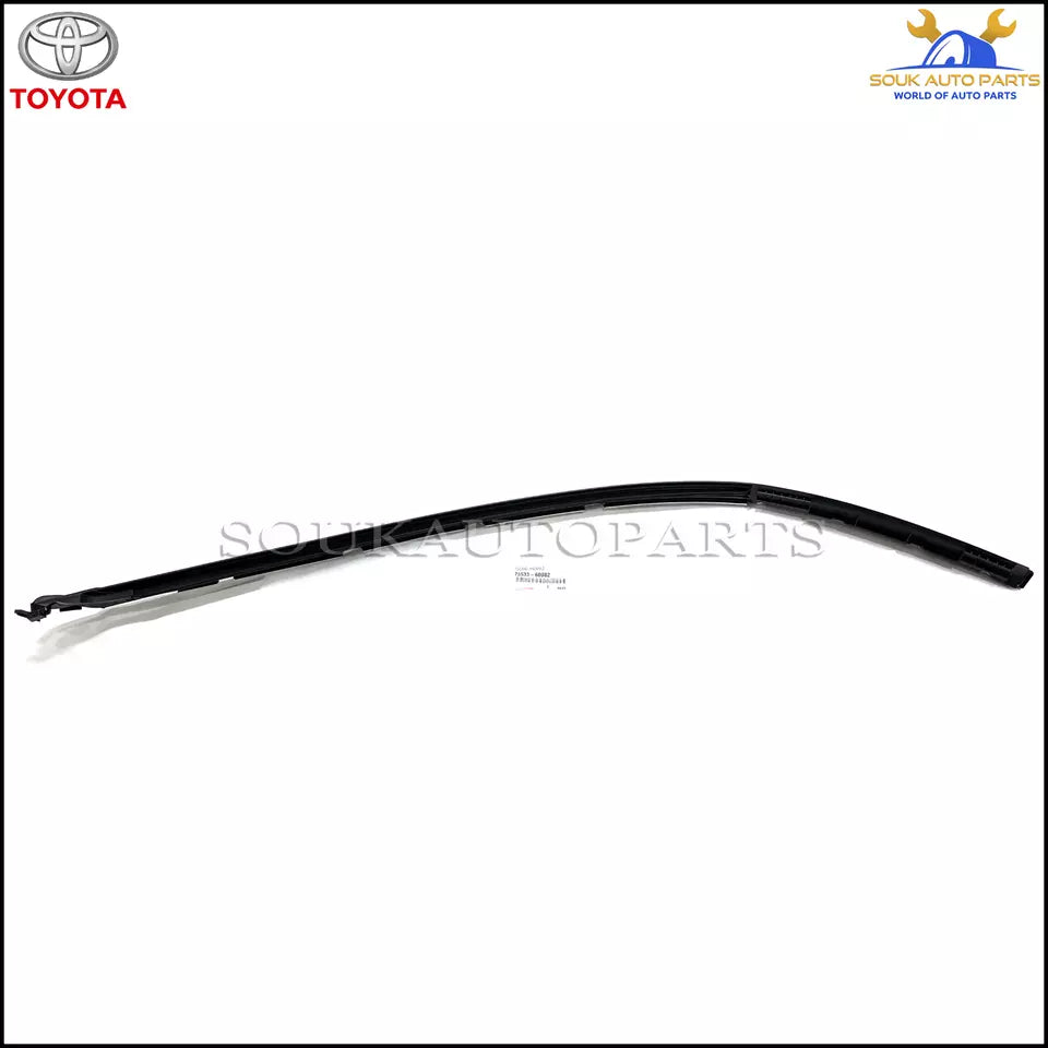 75533-60082 Genuine Toyota WINDSHIELD OUTSIDE MOLDING RH