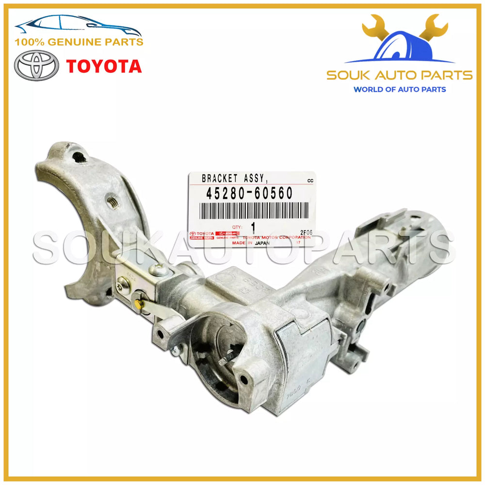 45280-60560 Genuine Toyota BRACKET ASSY, STEERING COLUMN, UPPER 4528060560 OEM