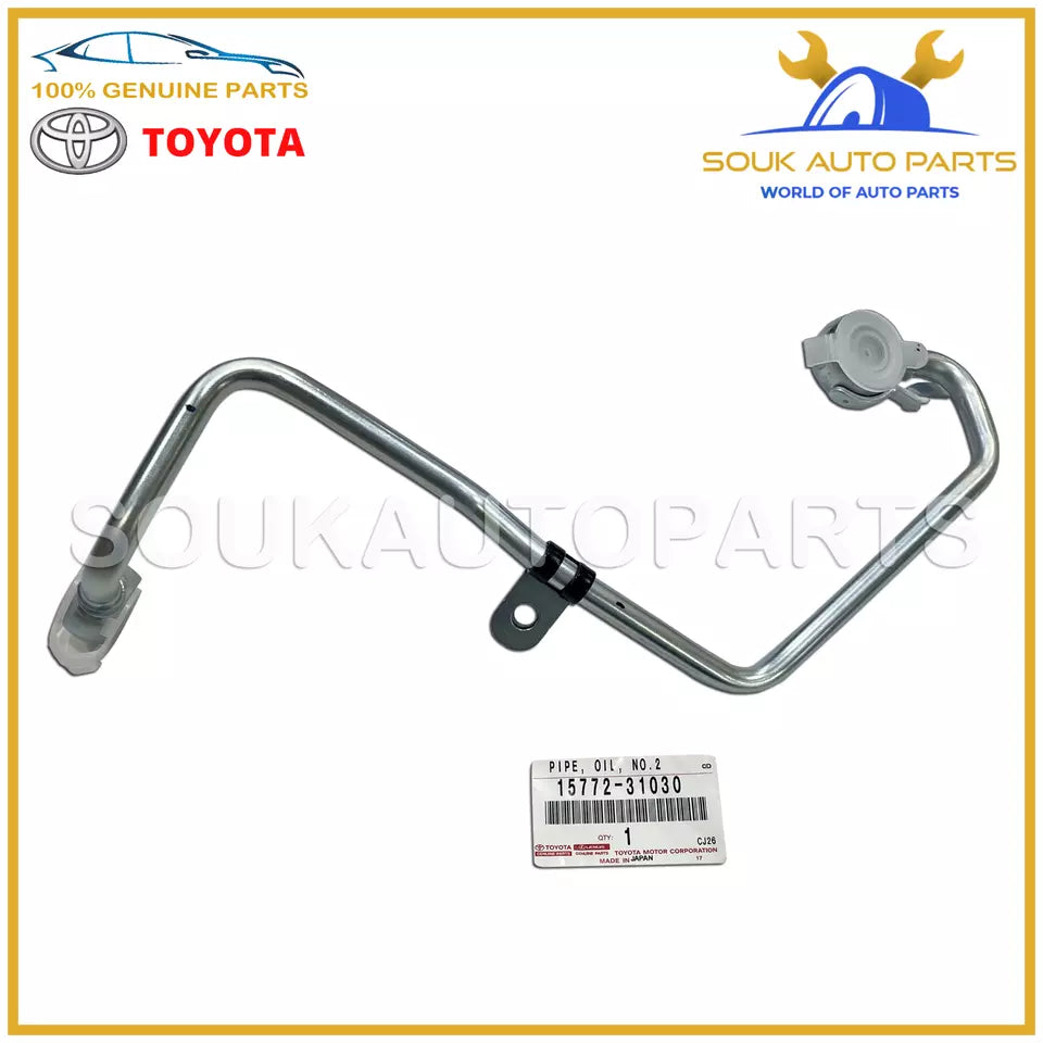 15772-31030 Genuine Toyota PIPE OIL, NO.2 1577231030 OEM