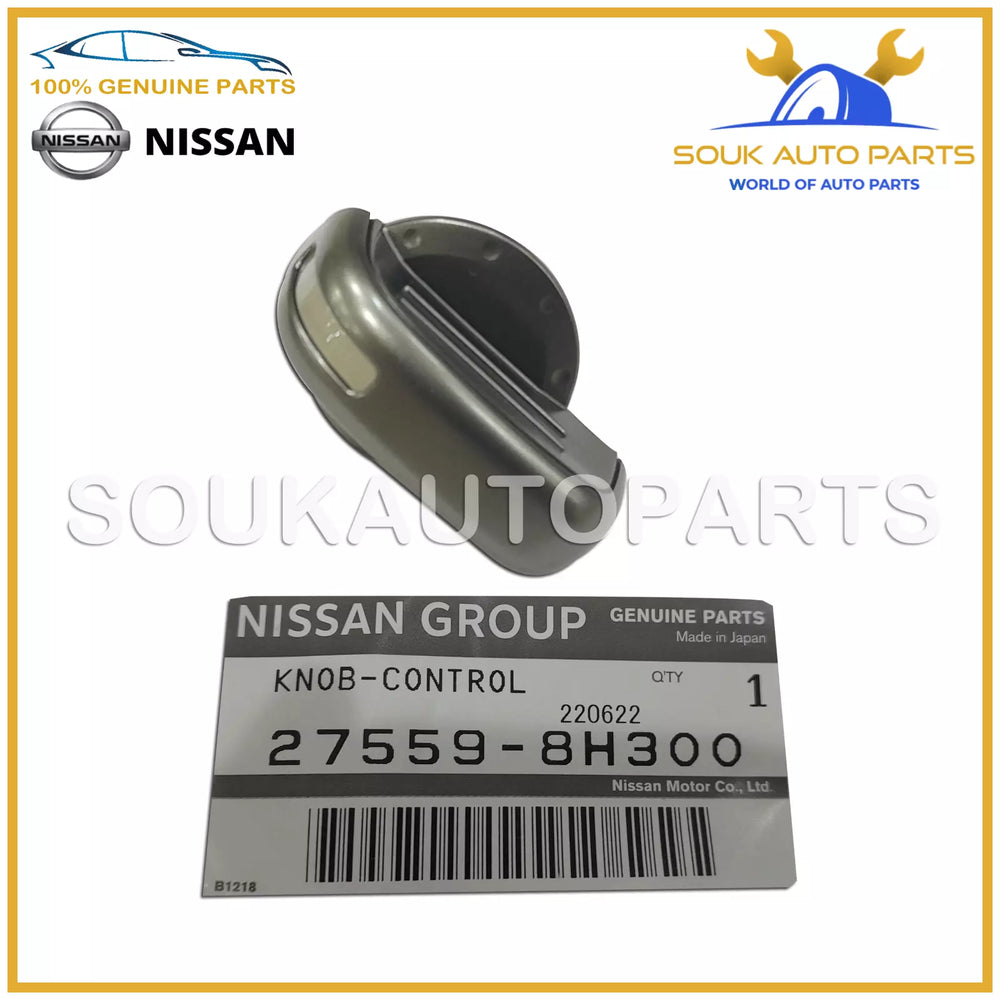 27559-8H300 Genuine Nissan KNOB-CONTROL 275598H300 OEM