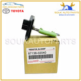 87138-02040 Genuine Toyota RESISTOR, BLOWER 8713802040 OEM