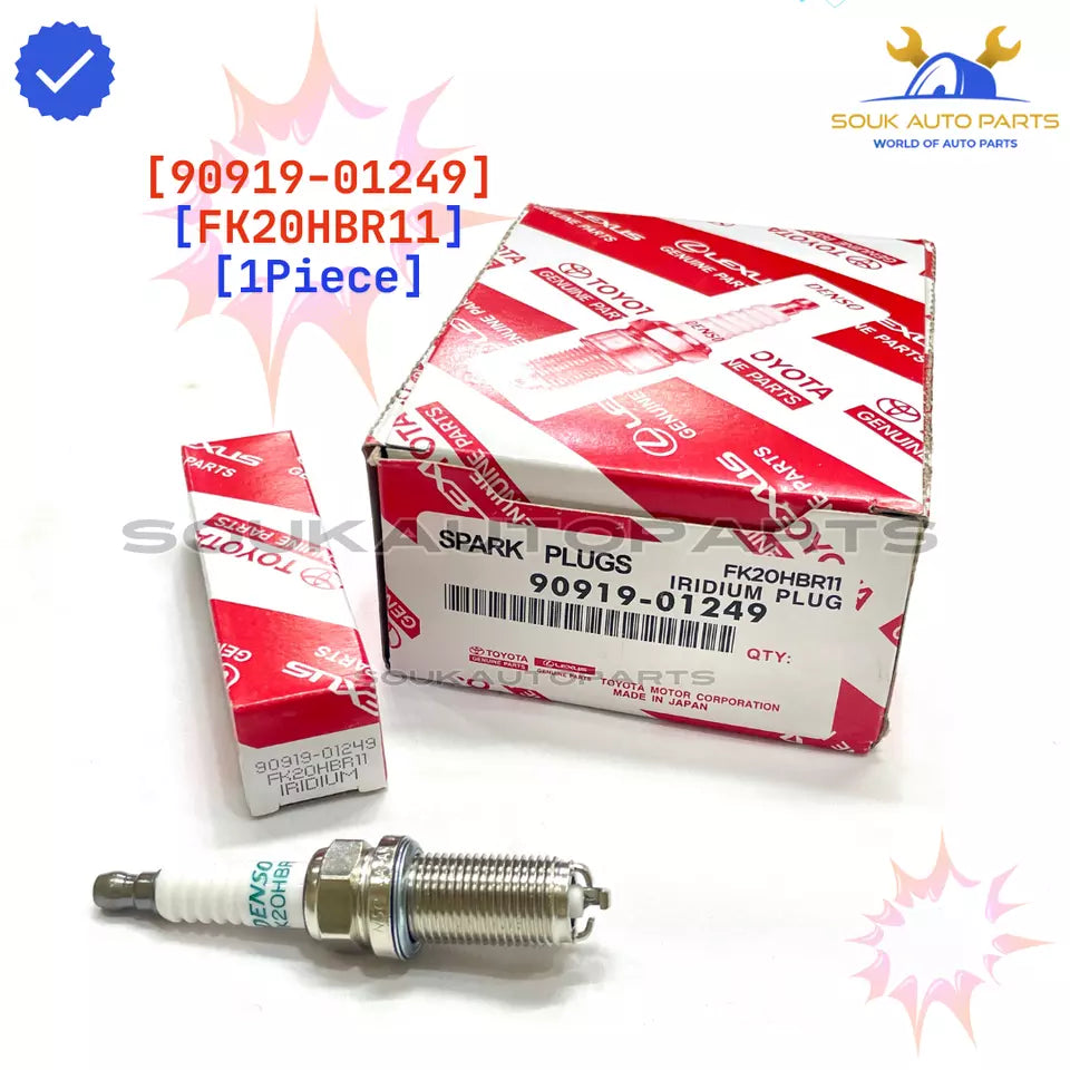 90919-01249 Genuine Toyota Denso SPARK PLUG SET (6Pcs) OEM LEXUS GS300 IS F