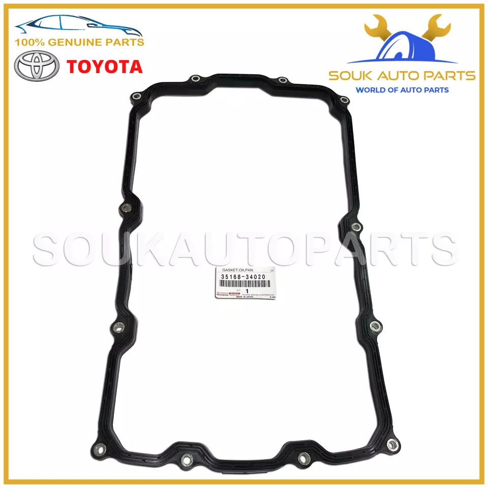 35168-34020 Genuine Toyota GASKET, AUTOMATIC TRANSMISSION OIL PAN
