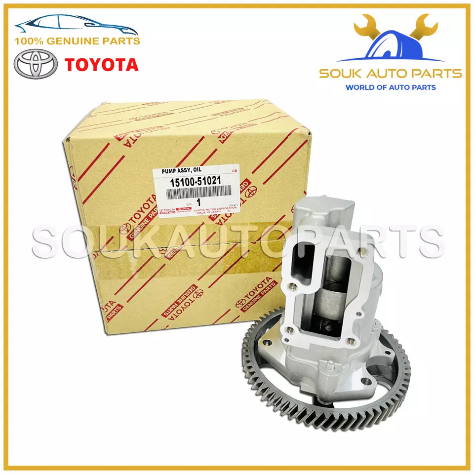 15100-51021 Genuine Toyota 1VD-FTV OIL PUMP ASSY 1510051021 OEM