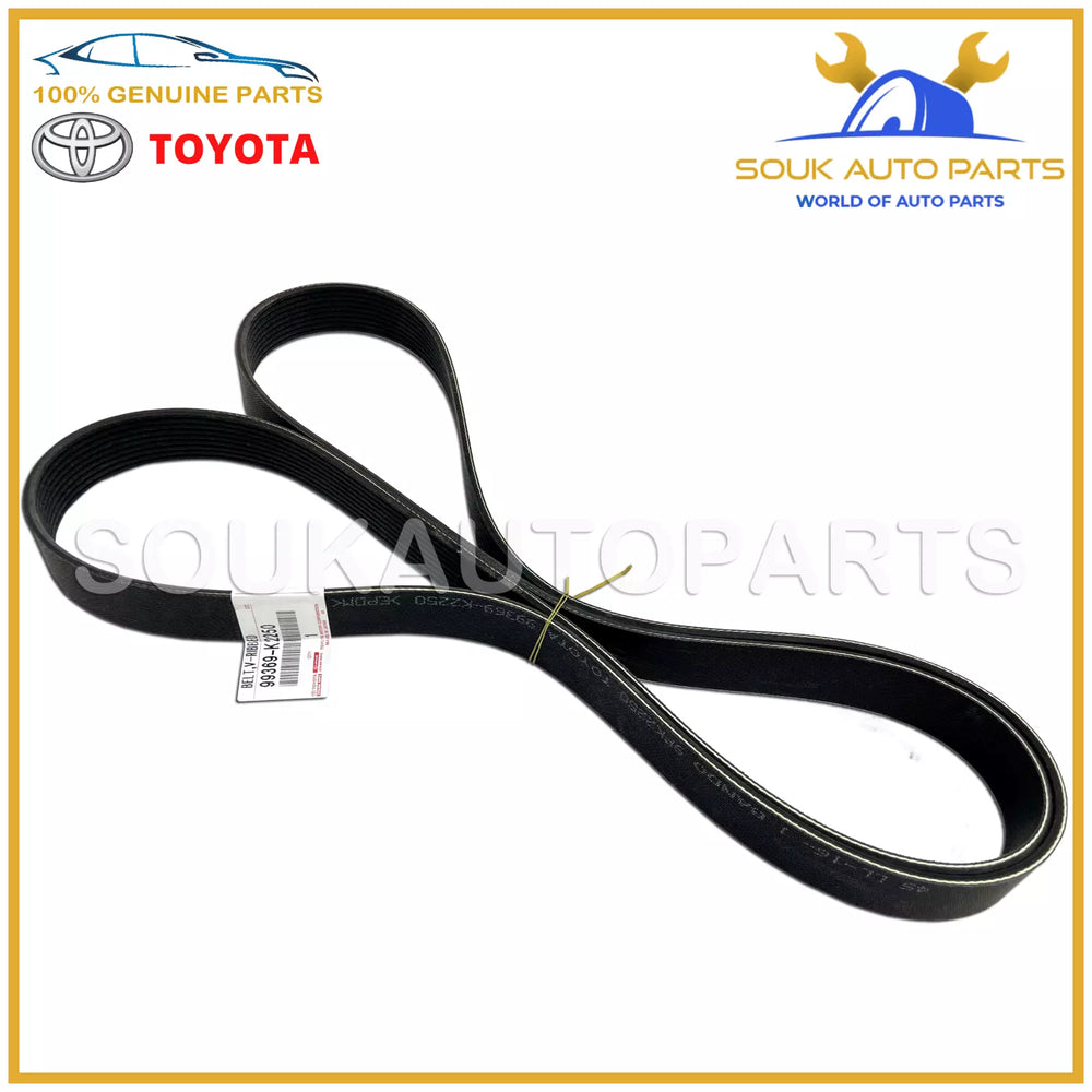 99369-K2250 Genuine Toyota BELT, V(FOR FAN &amp; ALTERNATOR) 99369-K2250 OEM