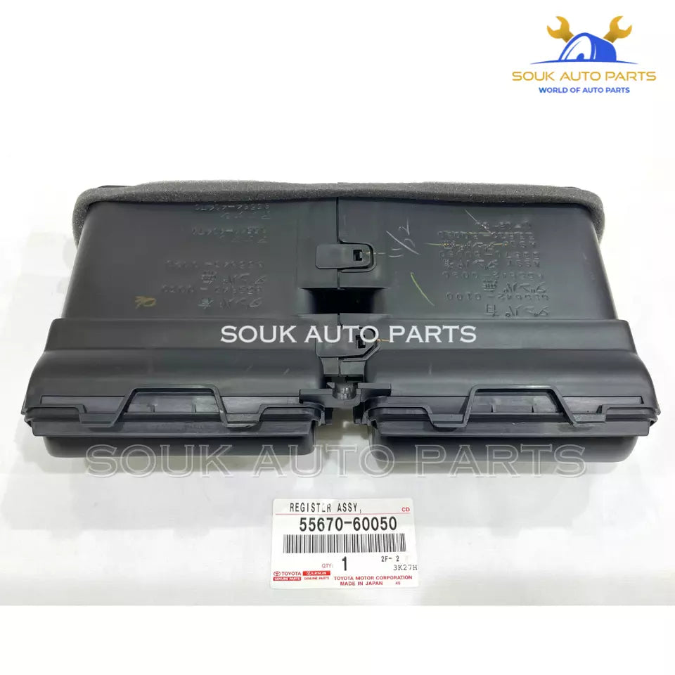 55670-60050 Genuine Toyota REGISTER ASSY, INSTRUMENT PANEL, CENTER 5567060050