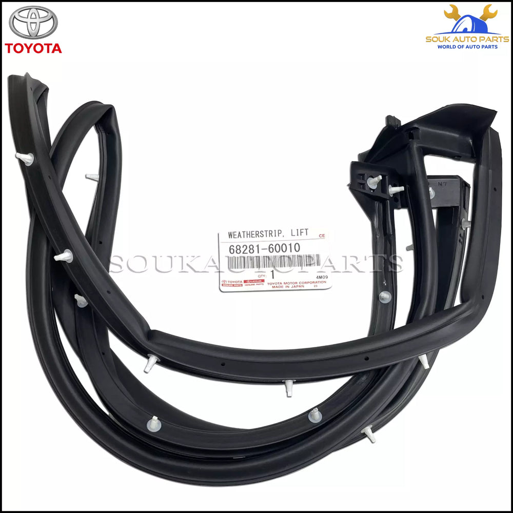 68281-60010 GENUINE TOYOTA OEM LIFT GATE WEATHERSTRIP 6828160010 OEM