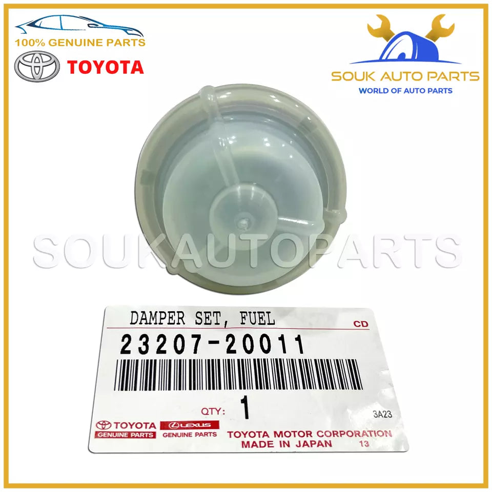 23207-20011 Genuine Toyota DAMPER ASSY, FUEL PRESSURE PULSATION 2320720011 OEM