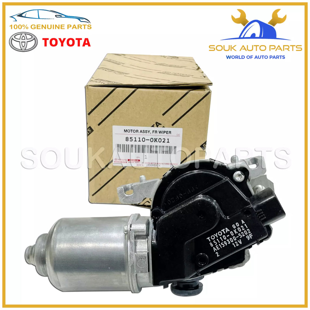85110-0K021 Genuine Toyota MOTOR ASSY, WINDSHIELD WIPER 851100K021 OEM HILUX 1TR