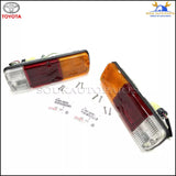 Toyota Genuine TAIL LIGHT LAMPS RH &amp; LH PAIR SET OEM LAND CRUISER
