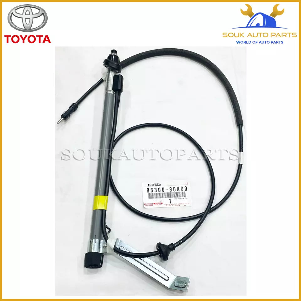 86300-90K00 Genuine Toyota ANTENNA ASSY, W/HOLDER 8630090K00 OEM LAND CRUISER