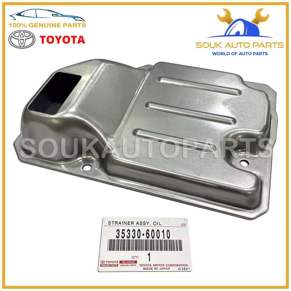 35330-60010 Genuine Toyota STRAINER ASSY OIL, VALVE BODY 3533060010 OEM