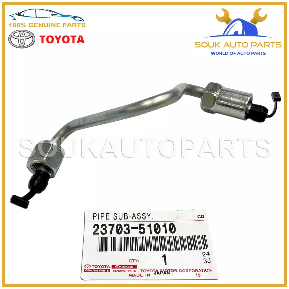 23703-51010 Genuine Toyota PIPE SUB-ASSY, INJECTION, NO.3 2370351010 LC