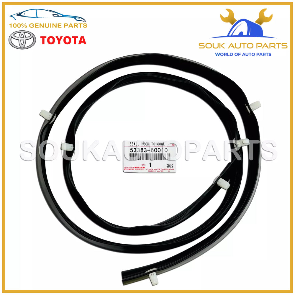 53383-60010 Genuine Toyota HOOD TO COWL SEAL LAND CRUISER FZJ80 FJ80 Lexus LX450