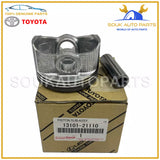 13101-21110 Genuine Toyota PISTON SUB-ASSY W/PIN 1310121110 OEM PRIUS