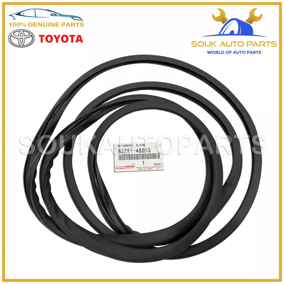 63251-48050 Toyota OEM Genuine WEATHERSTRIP, SLIDING ROOF RAV4 LEXUS RX450h