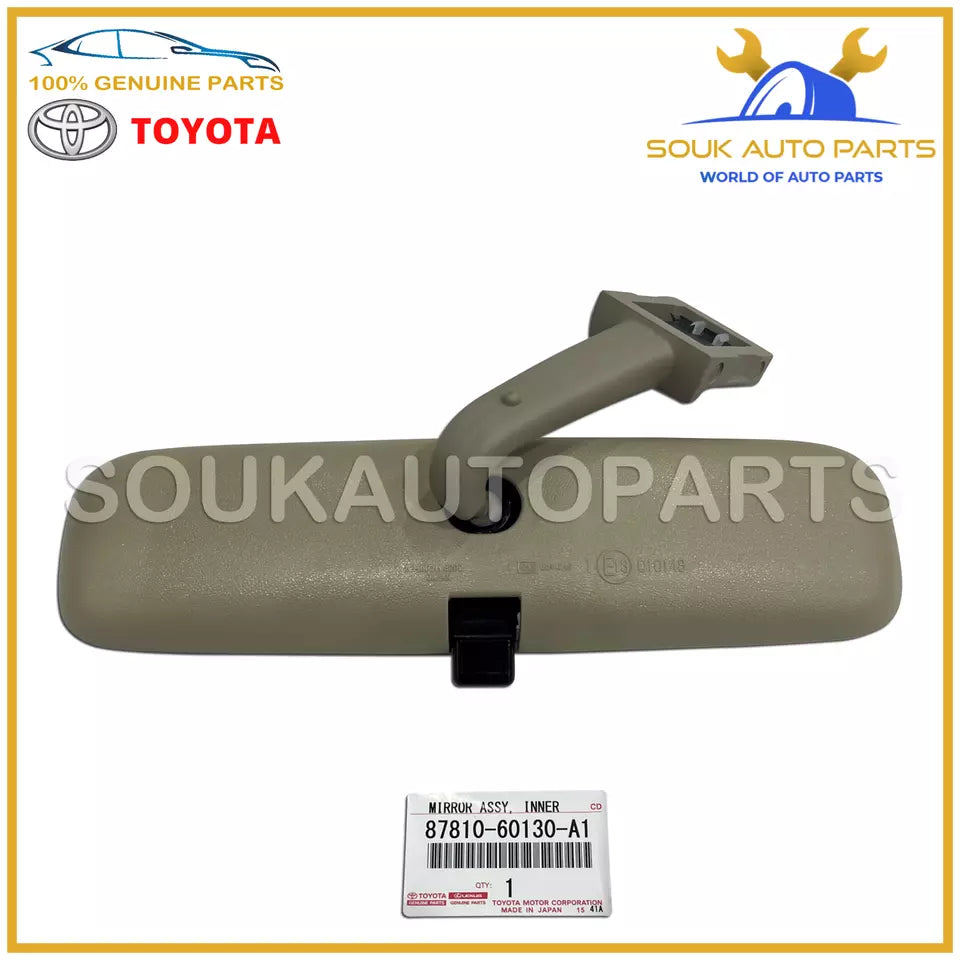 87810-60130-A1 Genuine Toyota MIRROR ASSY, INNER REAR VIEW OEM