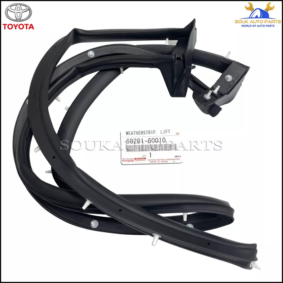 68281-60010 GENUINE TOYOTA OEM LIFT GATE WEATHERSTRIP 6828160010 OEM